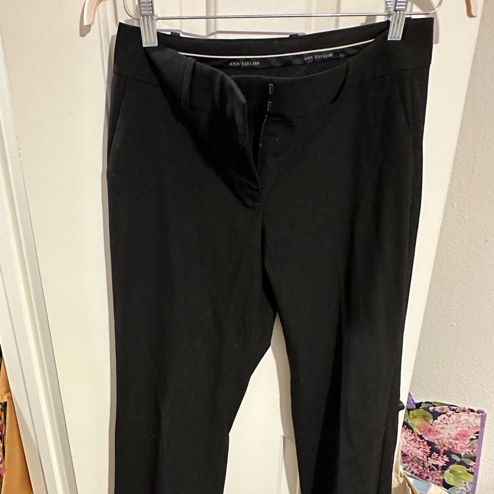 Ann Taylor/ black work pants